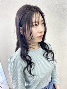 カットグラス 顔周りレイヤー