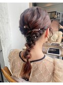 ヘアアレンジ ヘアセット