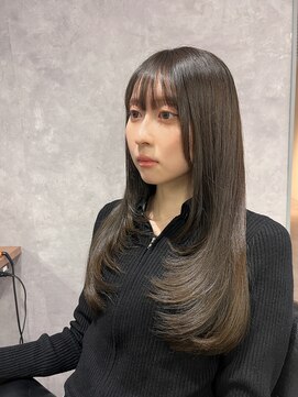 モク(mok) 顔まわりたっぷりレイヤー