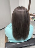ブリーチハイライト〈白髪ぼかし〉〈白髪染め〉〈白髪ぼかし〉