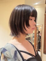 ★ウルフボブ姫カットハッシュカットボブ外ハネボブボブレイヤー