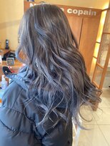 ネオリーブサイン 大森店(Neolive sign) ハイライトカラー×ネイビーグレージュ 【おおめ