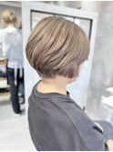 大人グレージュショート♪