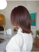 レイヤーカット髪質改善トリートメントハイライトミニボブ