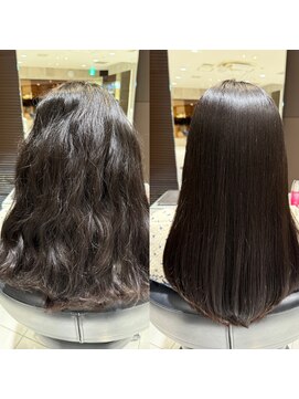 アヴァンスクロス あべのルシアス店(AVANCE.CROSS) ナチュラル縮毛矯正