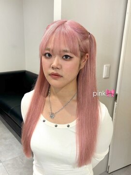 ベレーザ 渋谷(BELEZA) 14985ブリーチ＆ダブルカラーラベンダーパープルレイヤーロング