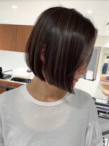 ゴカン バイ ジル ブラン 名古屋(Gokan by JIL BLAN) ハイライトバレイヤージュダブルカラーショートカット30代40代