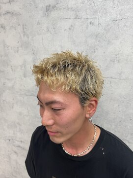 リミットバイアフィナー 大宮店(limit by Afinar) スパイキーショート/ブリーチ/メンズ