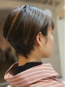 アンツ(Ants)の写真/《HUE》導入サロン◆トレンドを取り入れたショートスタイルで自信を持って日常を楽しめるヘアに＊