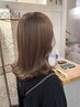 カット＋イルミナカラー＋ヘッドスパ　17600円