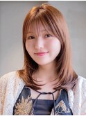 姫カットレイヤー/レイヤーカット/韓国風巻き/顔周り/前髪