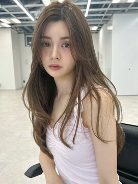 ユーフォリア 新宿店(Euphoria) 韓国ヘア似合わせレイヤーカット前髪顔周りカット大人美人