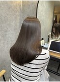 髪質改善ストレート/韓国/縮毛矯正/レイヤーカット/ダブルカラー