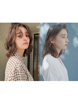 年齢とともに変化する髪のお悩みに合わせた施術で、いつまでも綺麗な理想のstyleへ導きます◎