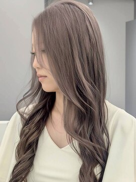 エニフォーイーストハム(Eni for eastham) 透明感カラー/柔らかウェーブ/髪質改善/アッシュグレージュ