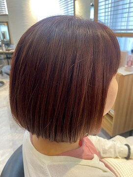 ヘアリゾート粋 トゥジュ 池袋東口店(tujuh) ショート/ボブ/ナチュラルブラウン