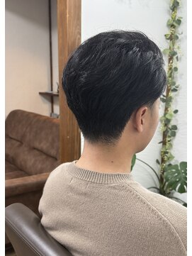 2ブロ刈り上げスタイル