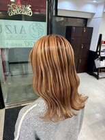 アイズ 本厚木(AIZU)&nbsp;アンブレラカラー　ピンクベージュ