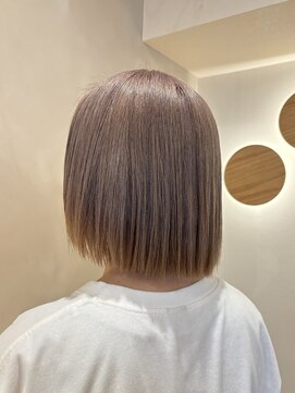 ラヴィズム 名駅店(LUVISM) ボブ/ミディアム/パーマ/艶カラー/レイヤー/顔周りレイヤー