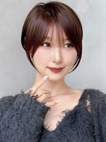 セイドット オモテサンドウ(Say. omotesando) Say.レイヤーショートショートボブモーヴピンクローズブラウン