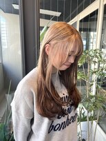 ドミ(DOMI)&nbsp;ミルクティーベージュ×グラデーションブラック