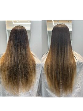 トイロ 横浜(Toiro) ブリーチ毛髪質改善ストレートブリーチ縮毛担当増渕