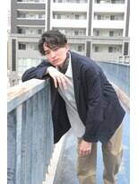 ラファンジュヘアークレオ 岐阜駅前(Rohange hair Creo)&nbsp;メンズパーマ/ダークアッシュ