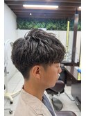 春の濡れ感ナチュラルサーフパーマ