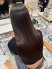 【中野花純限定】カット+酸性ストレート(縮毛矯正に変更可能)