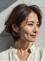 シュモレポルターレ(Shumore portare)&nbsp;ワンホンレイヤー/ミルクティーブロンド/ダークブルー/辰巳駅