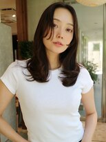 ビュートリアム 南青山(BEAUTRIUM)&nbsp;顔まわりレイヤー ロングレイヤー イルミナカラー表参道青山