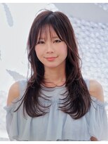 ミチオ ノザワ ヘアサロン ギンザ(Michio Nozawa HAIR SALON Ginza) レイヤーカット/顔周りレイヤー /ストレートヘア/セミロング