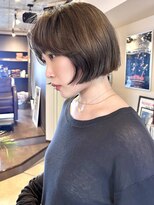 エンベロープス 中目黒(Envelopes)&nbsp;1ブリーチでつくる柔らかベージュ×フレンチボブ