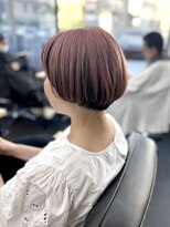 エミタス 柳通り(Emitas.)&nbsp;和歌山市で大人可愛いピンクブラウンボブ