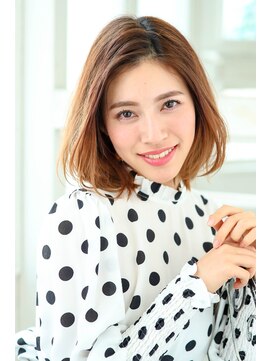 ヘアケアサロン シェーン(hair care salon Schon) ナチュラルだけど、目がいく大人気ボブ