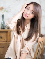 オーブ ヘアー ビーヴ 調布店(AUBE HAIR beve)&nbsp;大人ハンサム☆ナチュラルストレートヘアスタイル