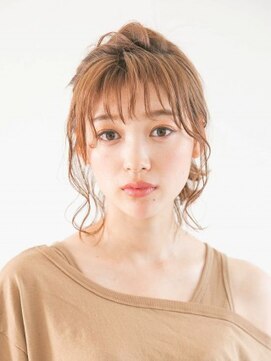 アース 南福島店(HAIR&MAKE EARTH) 編み込みカチューシャアレンジ