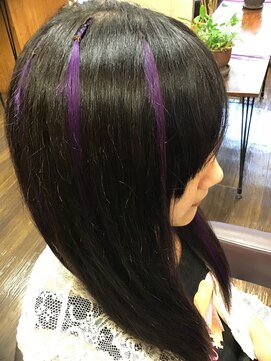 サロン ド アイ ソレイユ(Salon de i Soleil) ランダムヴァイオレットエクステ!