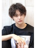 韓国ナチュラルコンマヘアセンターパート ソフトツイストパーマ