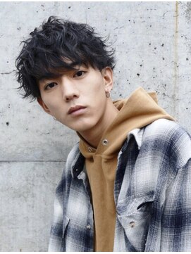 フィフス(fifth) 無造作マッシュ×スパイラルパーマ パーマ ツーブロック 2