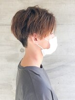 ヘアークリエイ トポライトウィロー 烏丸(Hair Create Polite willow) 10代20代メンズビジカジナチュラルブラウンツーブロック