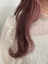 エンレイ(enRei)&nbsp;10代20代30代暖色カラーインナーカラー愛されゆるふわロング