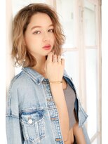 シエルバイアレクサ(Ciel by ALEXA)&nbsp;【Ciel by ALEXA】外ハネマッシュウルフ×アッシュブラウン