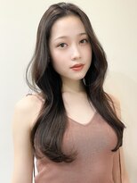 レア 表参道(L'ea)&nbsp;黒髪クラゲヘアーオリーブグレー小顔ココアベージュ