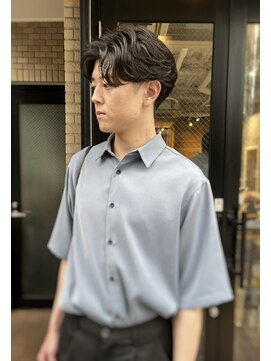 ハグ 横浜(HUG) カルマパーマ＊センターパート