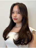 レイヤーカット/ザクザクレイヤー//顔周りレイヤー/渋谷/表参道