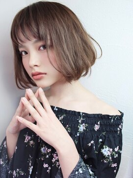 サロンドルテラ (Salon de Lutella) ショート☆シースルーボブ