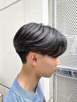 センターパート/シースルーマッシュ/ニュアンスパーマ