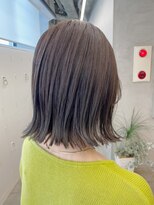 ジーナ 船橋(Zina)&nbsp;髪質改善＊マチルダボブアッシュカラー＊美髪【Zina船橋】