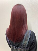 ニジヘアー(Nizi hair) ワインレッドカラー〇